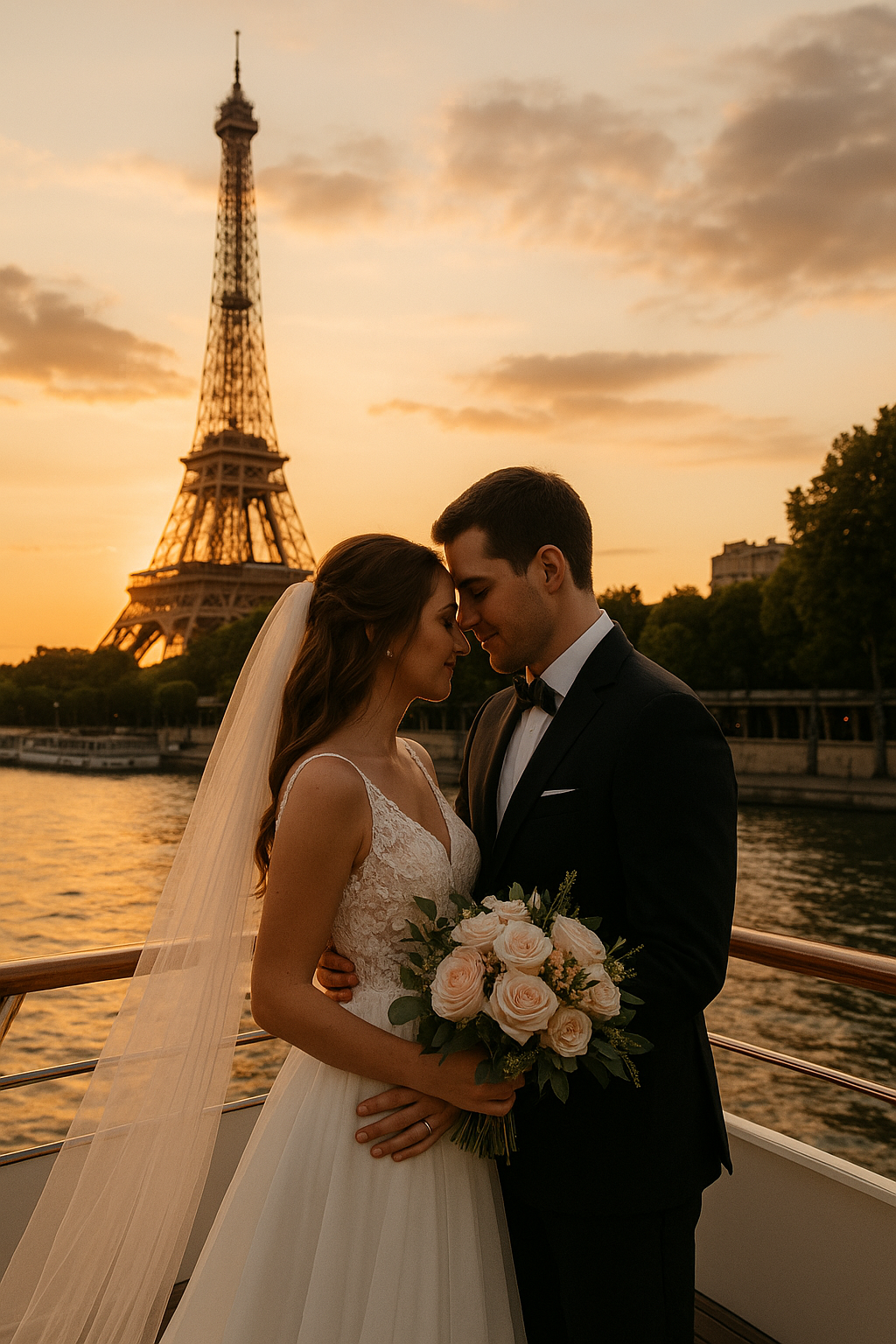 Bateau mariage paris
